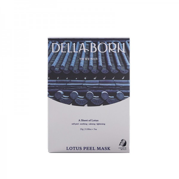 Della Born Lotus Marine Mask - maska biocelulozowa 7 szt. Della Born Lotus Marine Mask - maska biocelulozowa 7 szt.