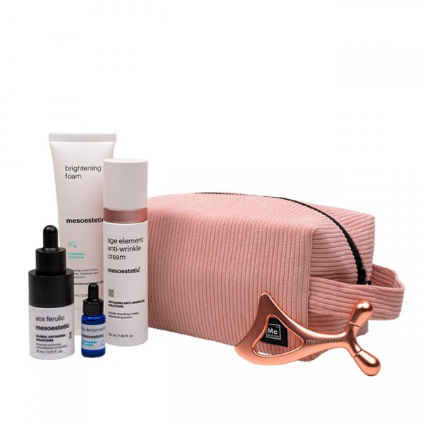 Mesoestetic Age Element Anti-wrinkle zestaw z masażerem