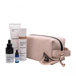 Mesoestetic Age Element Brightening Glowing zestaw z masażerem