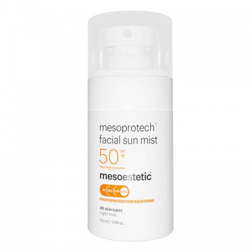 Mesoestetic Mesoestetic Mesoprotech Antiaging Facial Sun Mist SPF50+ Mgiełka 50 ml — Inhaltsstoffe i ocena