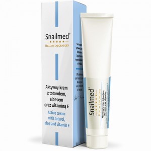Snailmed Aktywny krem pod oczy totarol, aloes + witaminy 25 ml