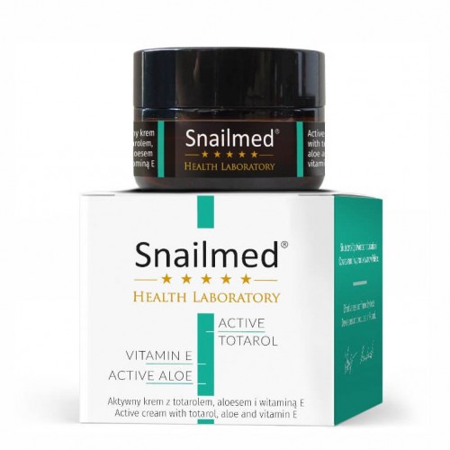 Snailmed Snailmed Aktywny krem z totarolem, aloesem oraz wit. E 30 ml