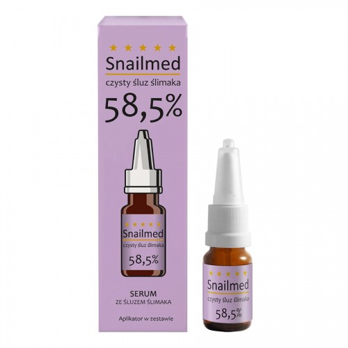 Snailmed Snailmed Serum ze śluzem ślimaka oraz kwasem hialuronowym 8 ml — Składniki i ocena