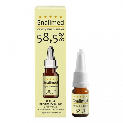 Snailmed Snailmed Serum ze śluzem ślimaka oraz peptydami 8 ml — Inhaltsstoffe i ocena