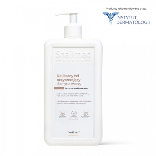 Snailmed Snailmed Delikatny żel oczyszczający do mycia twarzy 500 ml