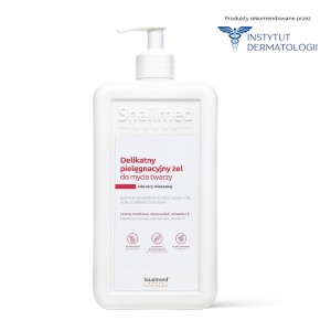 Snailmed Delikatny żel pielęgnacyjny do mycia twarzy 500 ml