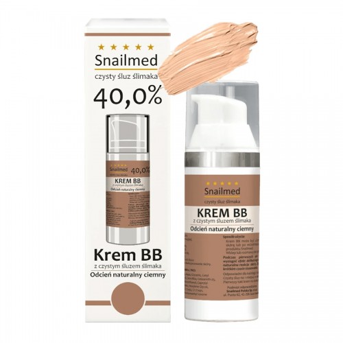 Snailmed Snailmed krem BB naturalny ciemny 30 ml — Składniki i ocena