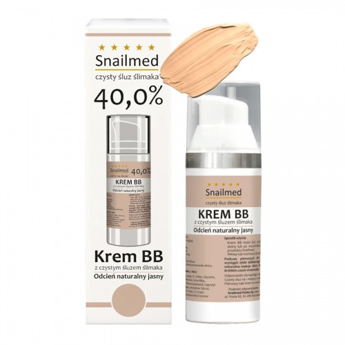 Snailmed Snailmed krem BB naturalny jasny 50 ml — Składniki i ocena