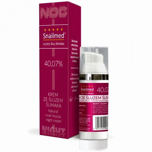 Snailmed Snailmed Krem na noc ze śluzem ślimaka 30 ml — Składniki i ocena