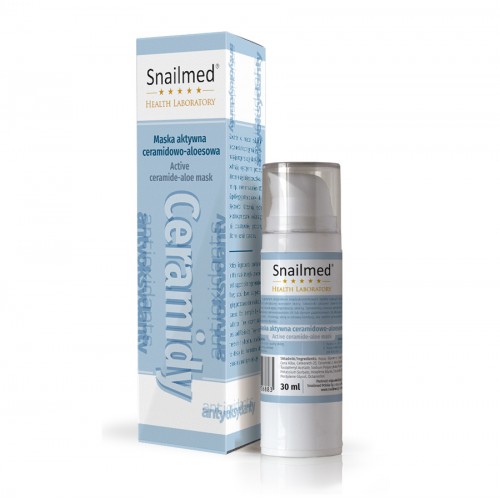 Snailmed Snailmed Maska rewitalizująca ceramidowo-aloesowa 30ml
