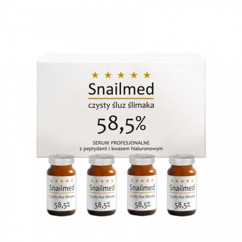 Snailmed Snailmed Serum Profesjonalne mit Peptiden (4 x 8 ml)