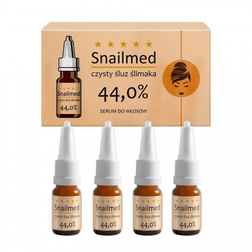 Snailmed Snailmed Serum odbudowujące do włosów 4 x 8 ml
