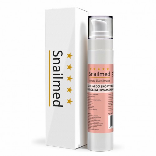 Snailmed Snailmed Serum ze śluzem ślimaka przeciwtrądzikowe 50 ml