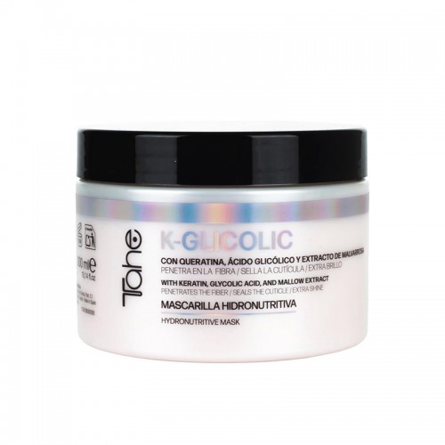 Tahe Tahe K-Glicolic Hydronutritive Mask – Maska z kwasem glikolowym i keratyną 300 ml — Inhaltsstoffe i ocena