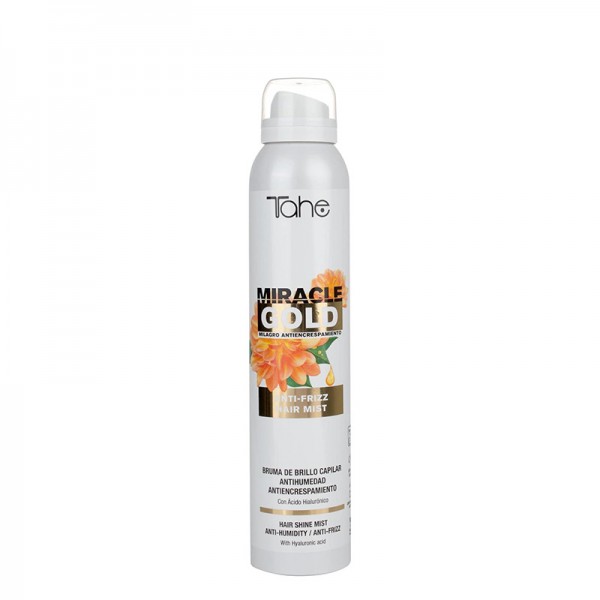 Tahe Miracle Gold Anti Frizz Hair Mist - Mgiełka nabłyszczająca 200 ml
