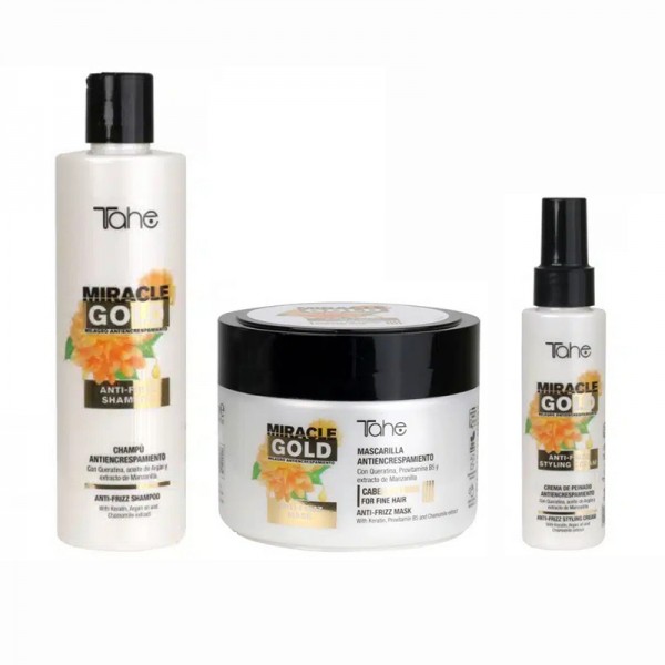 Tahe Miracle Gold Anti Frizz Hair Pack