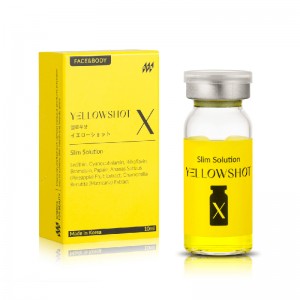 Yellow Shot X Slimming Solution 5 x 10 ml